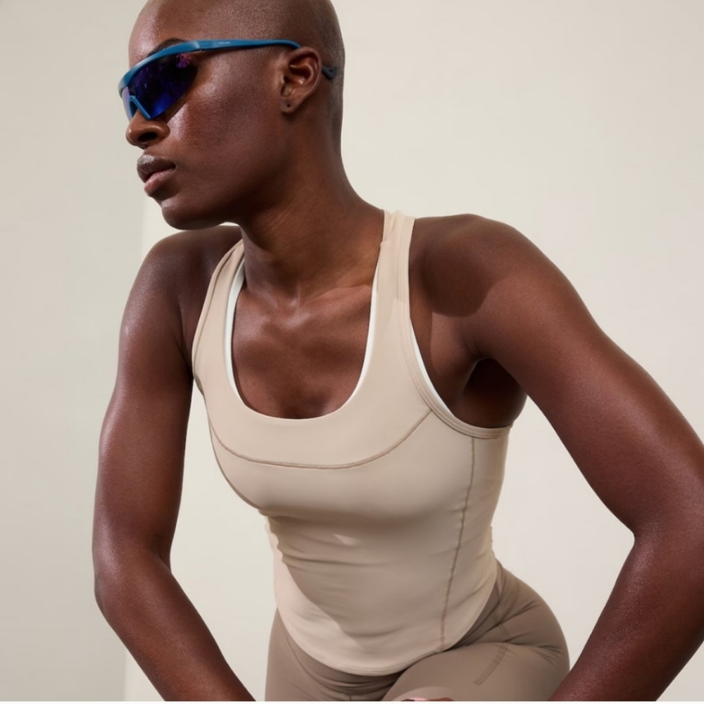 Athleta Cream Tank Top